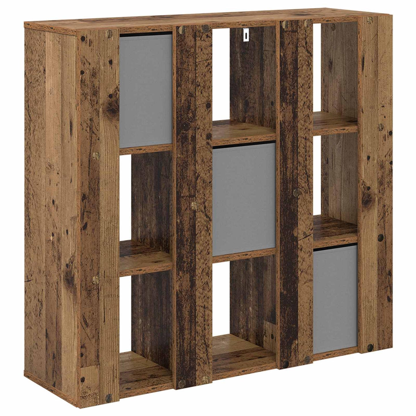 vidaXL Sideboard with Drawer Old Wood 88.5 x 29 x 84.5 cm