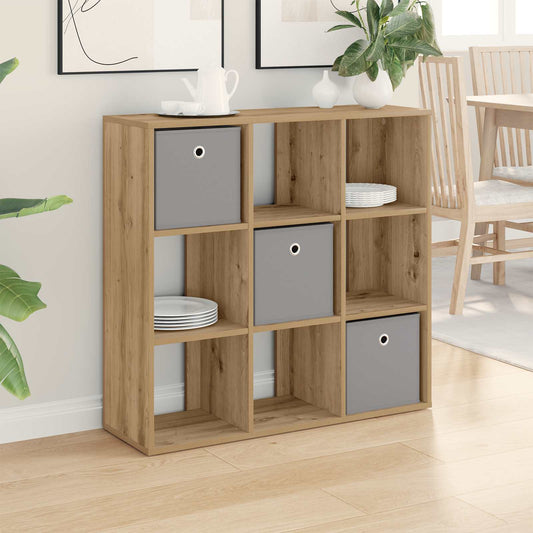 vidaXL Sideboard with Drawer Artisan Oak 88.5 x 29 x 84.5 cm