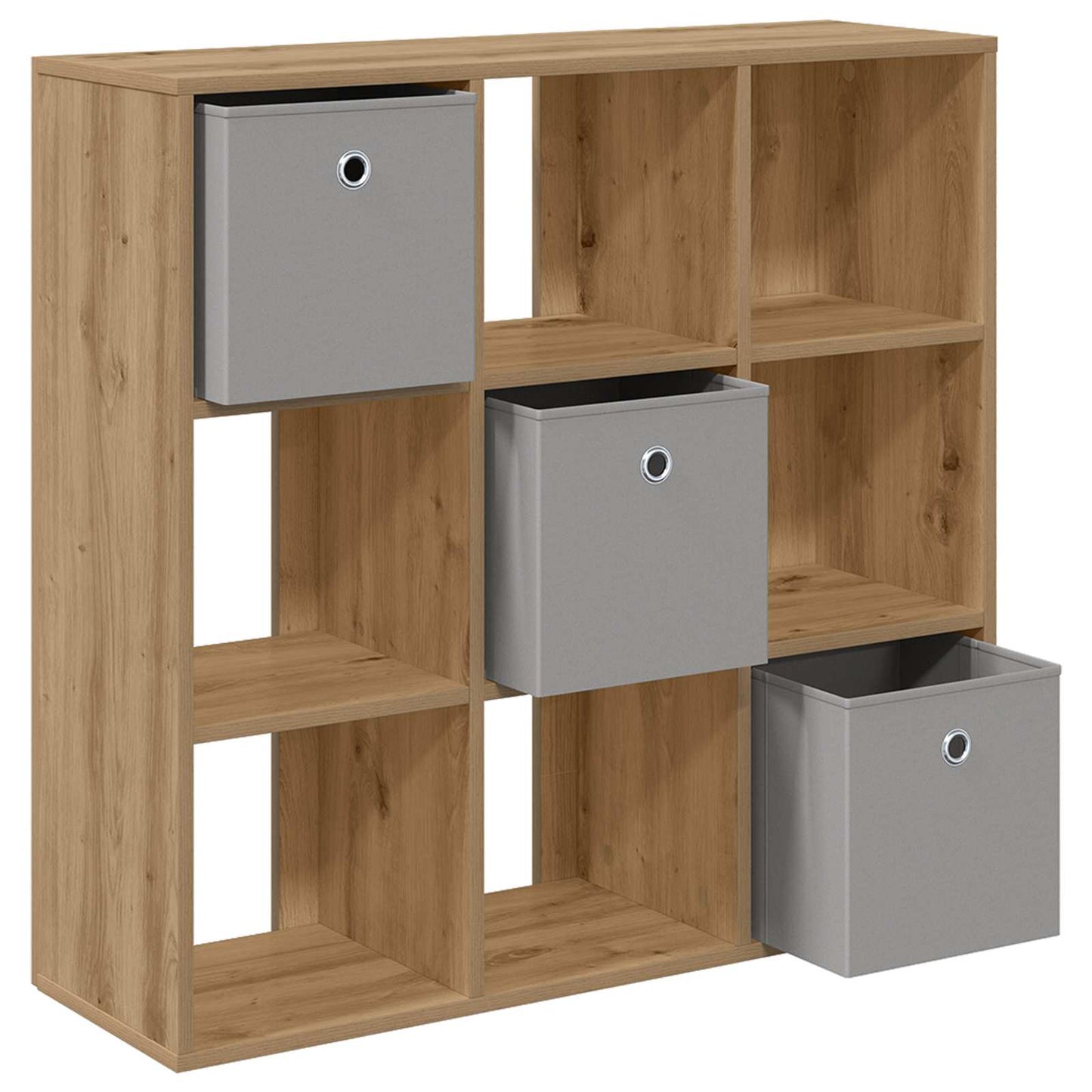 vidaXL Sideboard with Drawer Artisan Oak 88.5 x 29 x 84.5 cm
