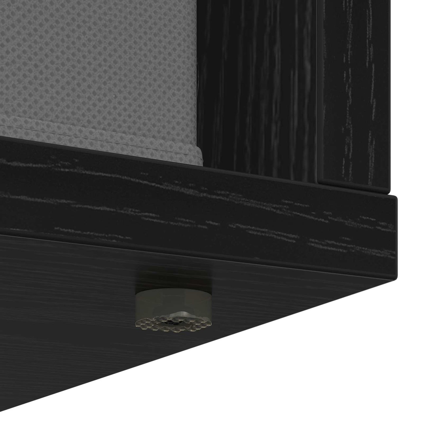 vidaXL Sideboard with Drawer Black Oak 102 x 31 x 99.5 cm