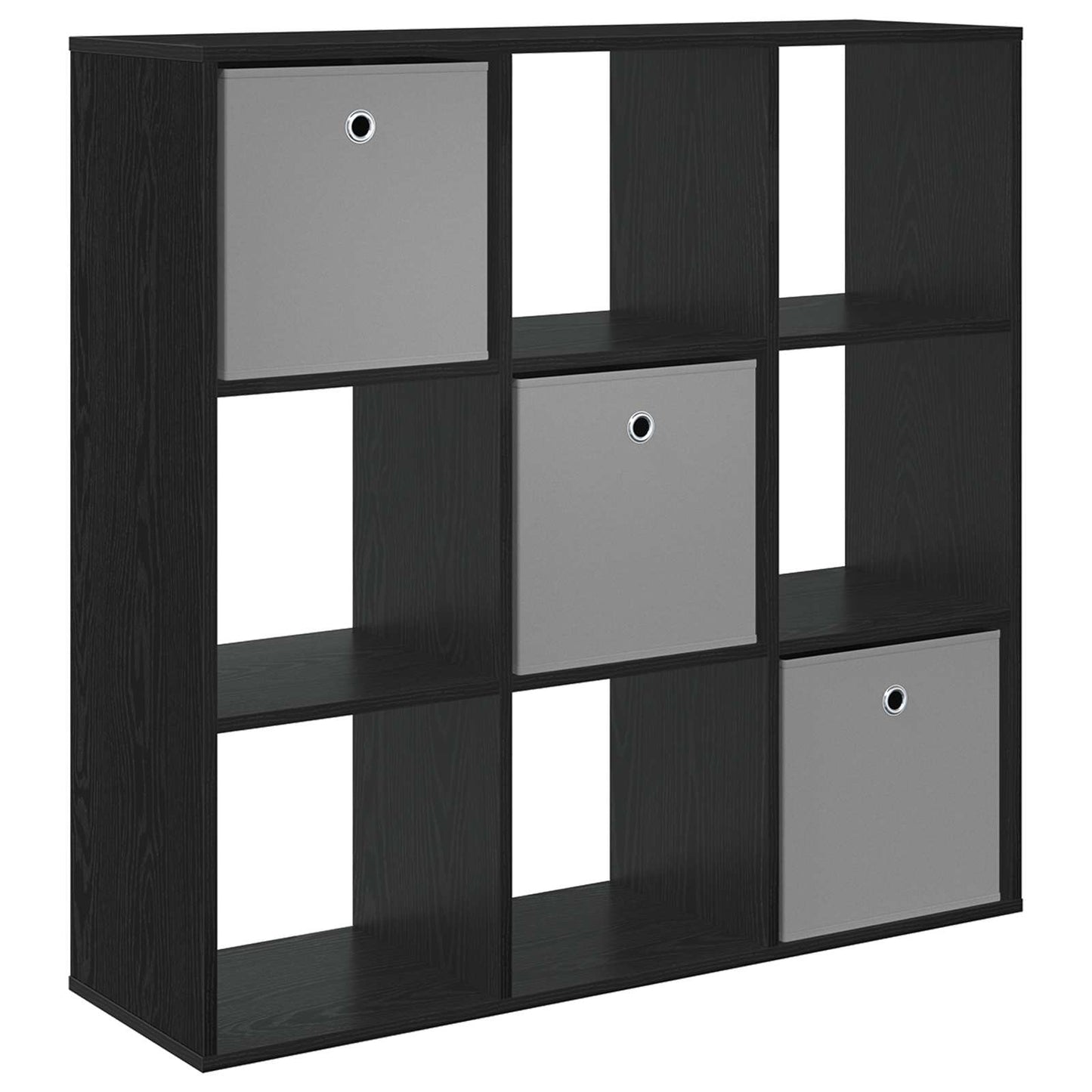 vidaXL Sideboard with Drawer Black Oak 102 x 31 x 99.5 cm