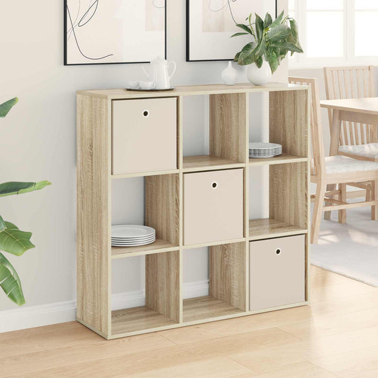 vidaXL Sideboard with Drawer Sonoma Oak 102 x 31 x 99.5 cm