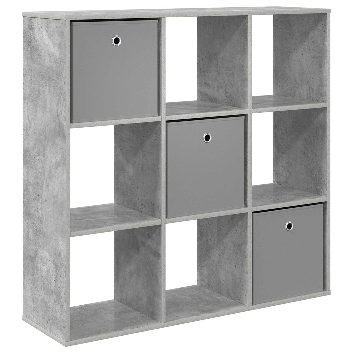 vidaXL Sideboard with Drawer Concrete Grey 102 x 31 x 99.5 cm