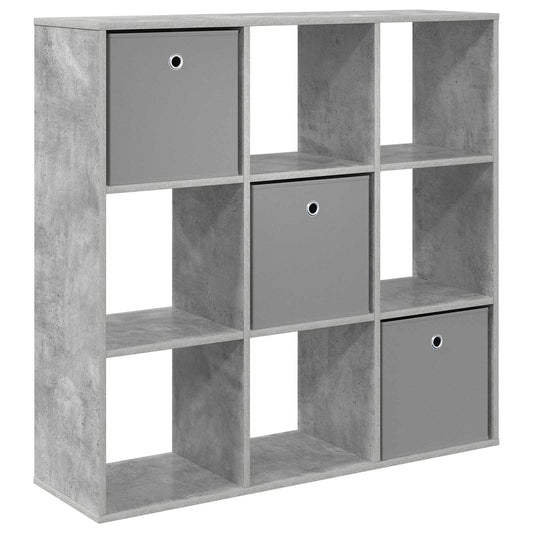 vidaXL Sideboard with Drawer Concrete Grey 102 x 31 x 99.5 cm