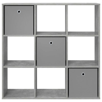 vidaXL Sideboard with Drawer Concrete Grey 102 x 31 x 99.5 cm