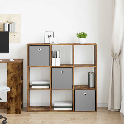 vidaXL Sideboard with Drawer Smoked Oak 102 x 31 x 99.5 cm