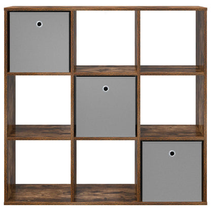 vidaXL Sideboard with Drawer Smoked Oak 102 x 31 x 99.5 cm