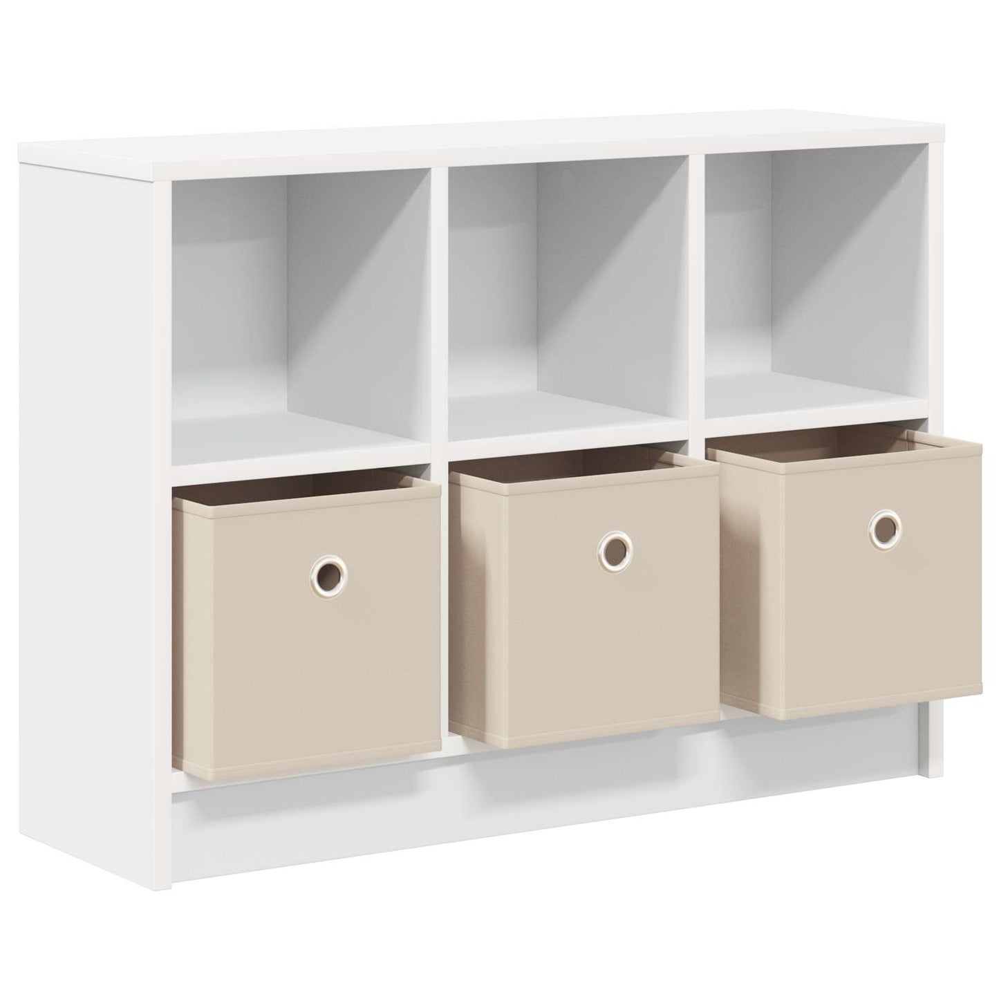 vidaXL Sideboard with Drawer White 73.5 x 22.5 x 53.5 cm