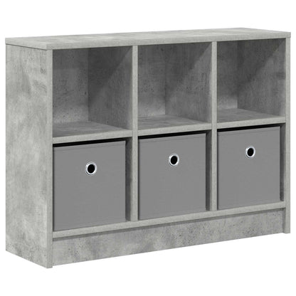 vidaXL Sideboard with Drawer Concrete Grey 73.5 x 22.5 x 53.5 cm