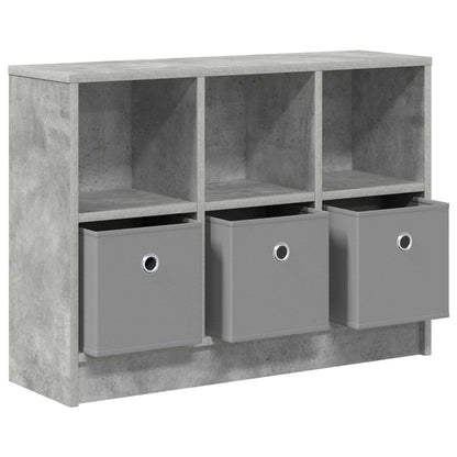vidaXL Sideboard with Drawer Concrete Grey 73.5 x 22.5 x 53.5 cm