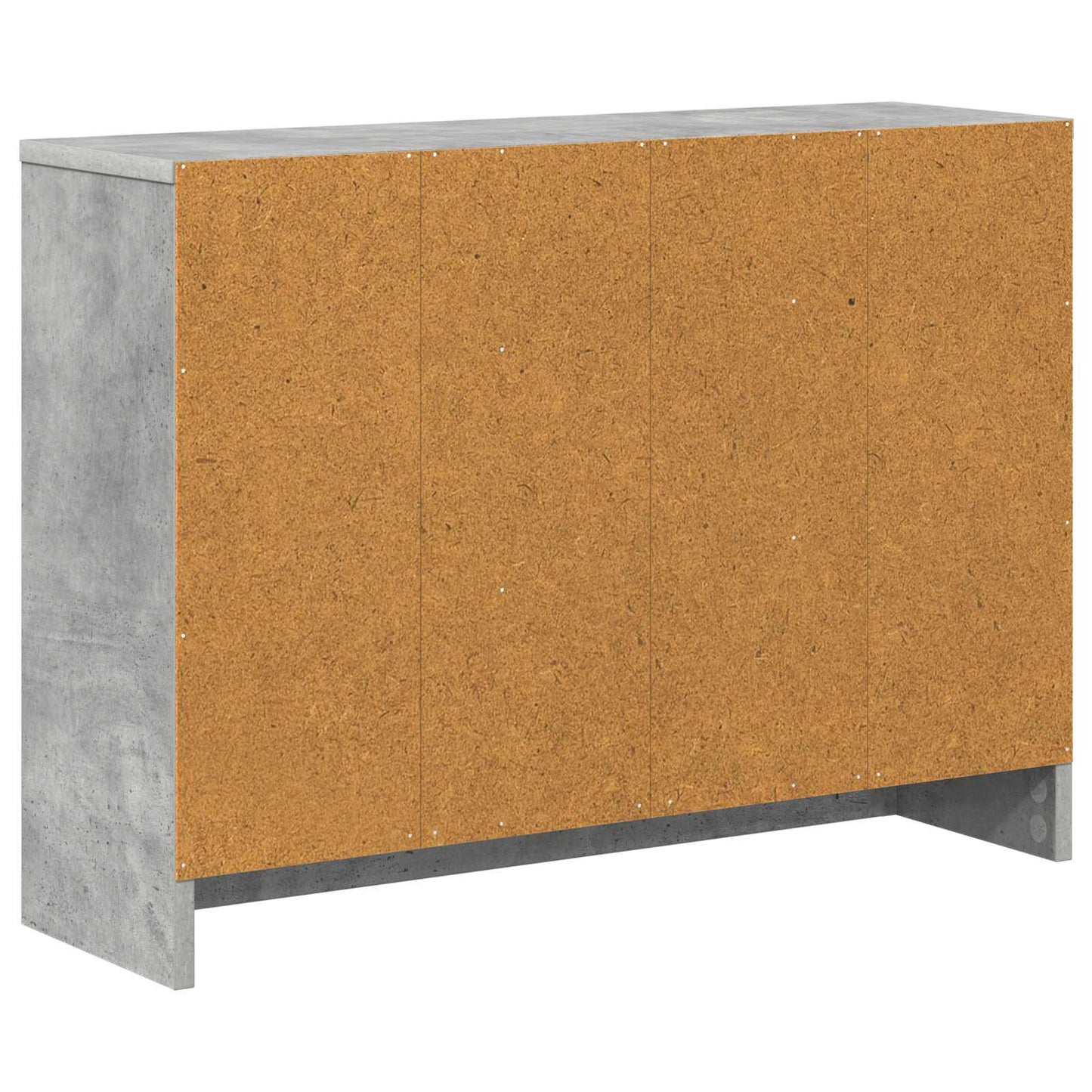 vidaXL Sideboard with Drawer Concrete Grey 73.5 x 22.5 x 53.5 cm