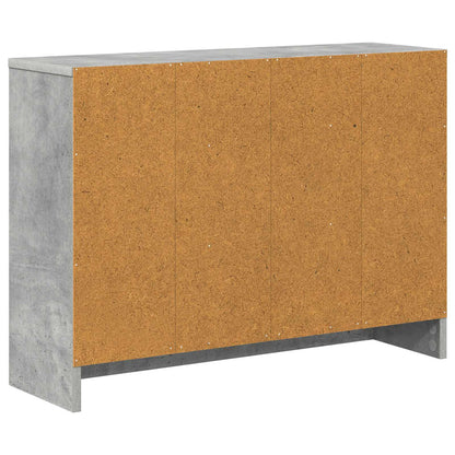 vidaXL Sideboard with Drawer Concrete Grey 73.5 x 22.5 x 53.5 cm