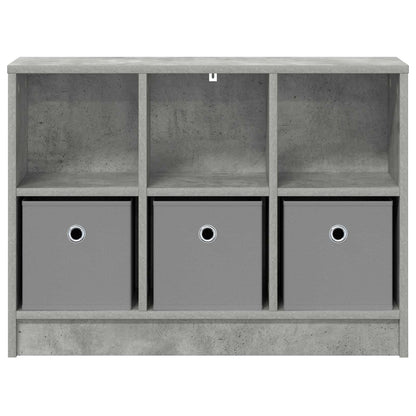 vidaXL Sideboard with Drawer Concrete Grey 73.5 x 22.5 x 53.5 cm
