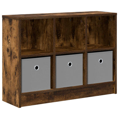 vidaXL Sideboard with Drawer Smoked Oak 73.5 x 22.5 x 53.5 cm