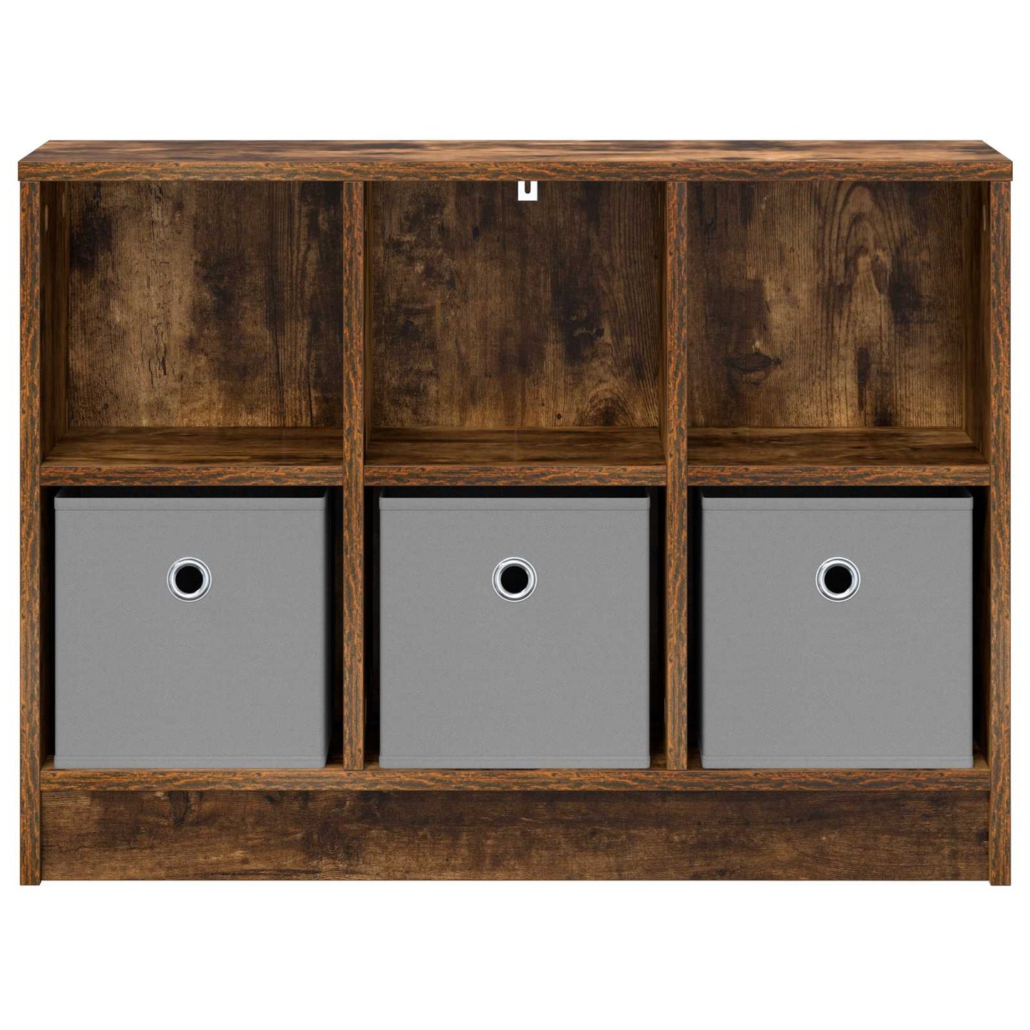 vidaXL Sideboard with Drawer Smoked Oak 73.5 x 22.5 x 53.5 cm