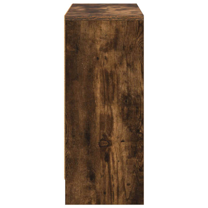 vidaXL Sideboard with Drawer Smoked Oak 73.5 x 22.5 x 53.5 cm