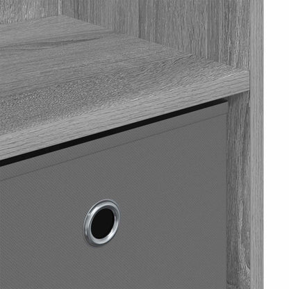 vidaXL Sideboard with Drawer Grey Sonoma 73.5 x 22.5 x 53.5 cm