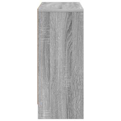 vidaXL Sideboard with Drawer Grey Sonoma 73.5 x 22.5 x 53.5 cm