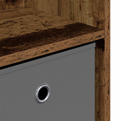 vidaXL Sideboard with Drawer Old Wood 73.5 x 22.5 x 53.5 cm