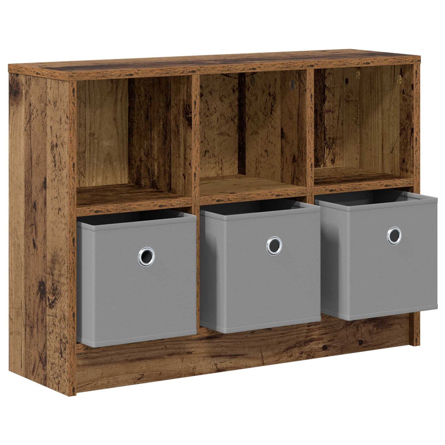 vidaXL Sideboard with Drawer Old Wood 73.5 x 22.5 x 53.5 cm