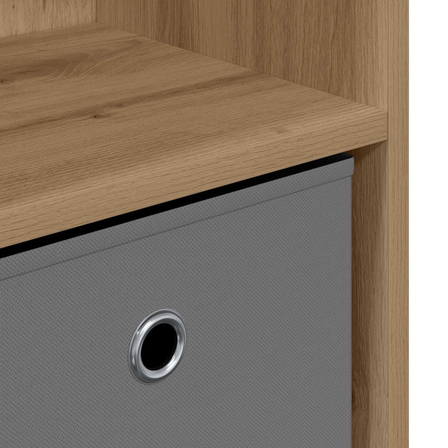 vidaXL Sideboard with Drawer Artisan Oak 73.5 x 22.5 x 53.5 cm