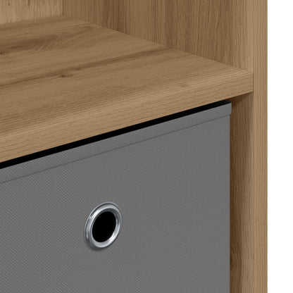 vidaXL Sideboard with Drawer Artisan Oak 73.5 x 22.5 x 53.5 cm