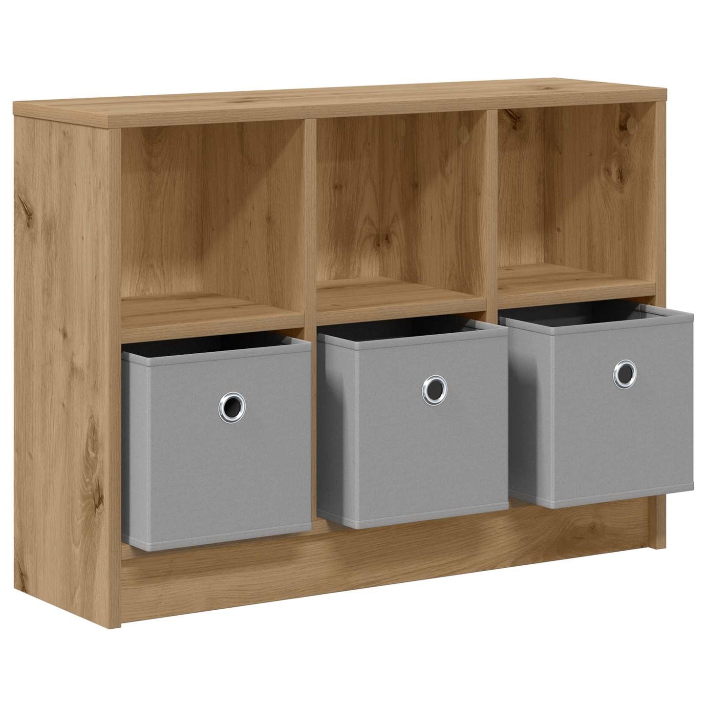vidaXL Sideboard with Drawer Artisan Oak 73.5 x 22.5 x 53.5 cm