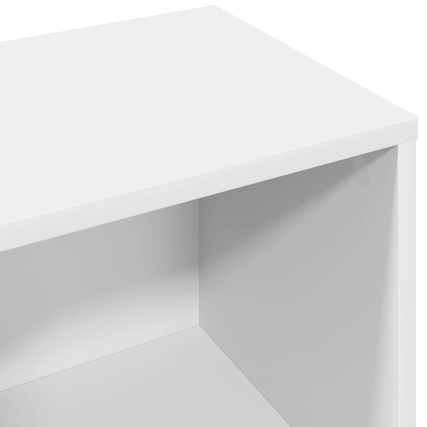 vidaXL Sideboard with Drawer White 88.5 x 27.5 x 63.5 cm