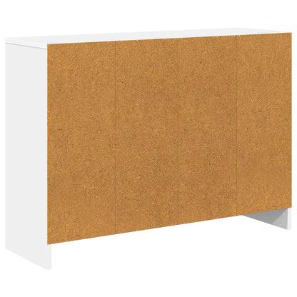 vidaXL Sideboard with Drawer White 88.5 x 27.5 x 63.5 cm