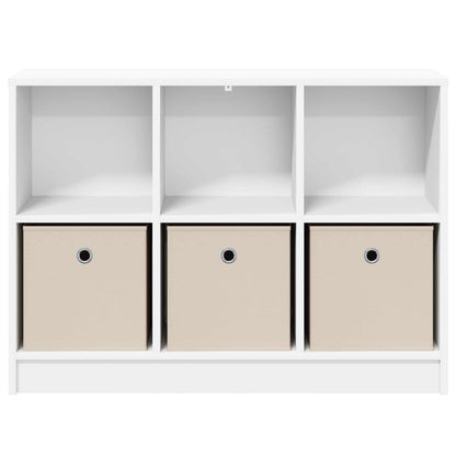 vidaXL Sideboard with Drawer White 88.5 x 27.5 x 63.5 cm