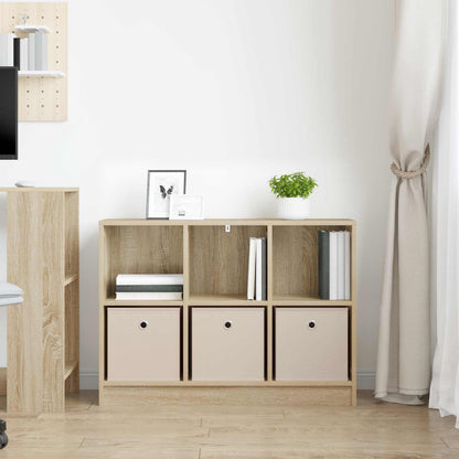 vidaXL Sideboard with Drawer Sonoma Oak 88.5 x 27.5 x 63.5 cm