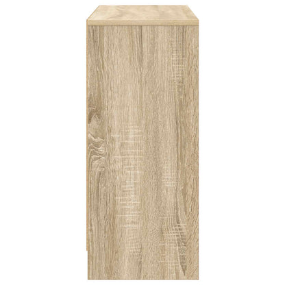 vidaXL Sideboard with Drawer Sonoma Oak 88.5 x 27.5 x 63.5 cm