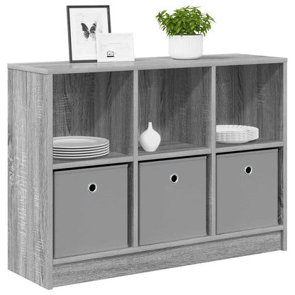 vidaXL Sideboard with Drawer Grey Sonoma 88.5 x 27.5 x 63.5 cm