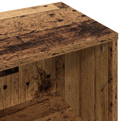 vidaXL Sideboard with Drawer Old Wood 88.5 x 27.5 x 63.5 cm