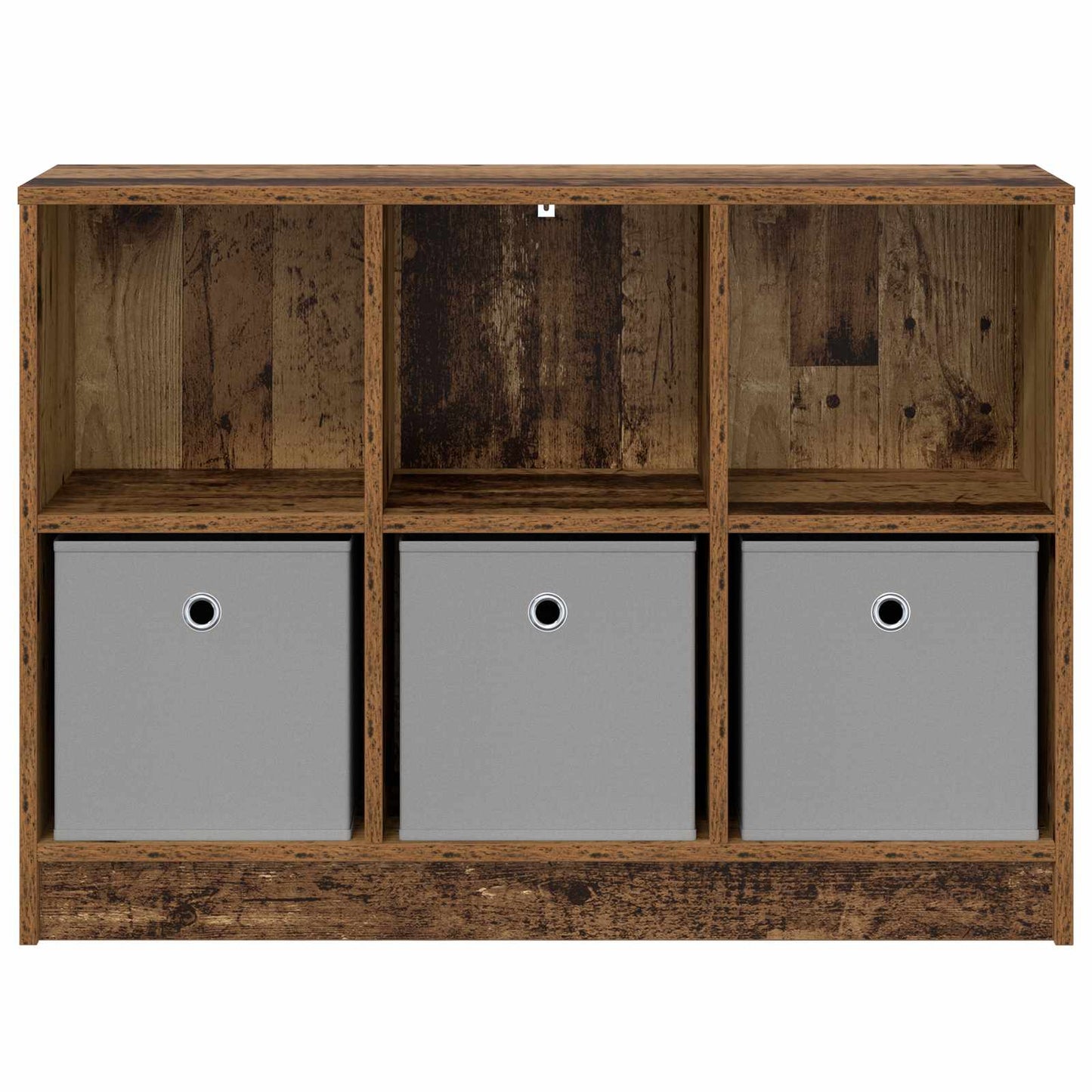 vidaXL Sideboard with Drawer Old Wood 88.5 x 27.5 x 63.5 cm