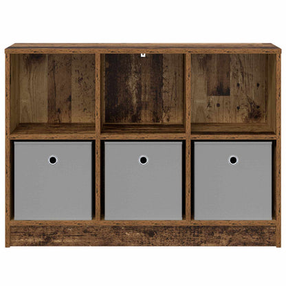 vidaXL Sideboard with Drawer Old Wood 88.5 x 27.5 x 63.5 cm
