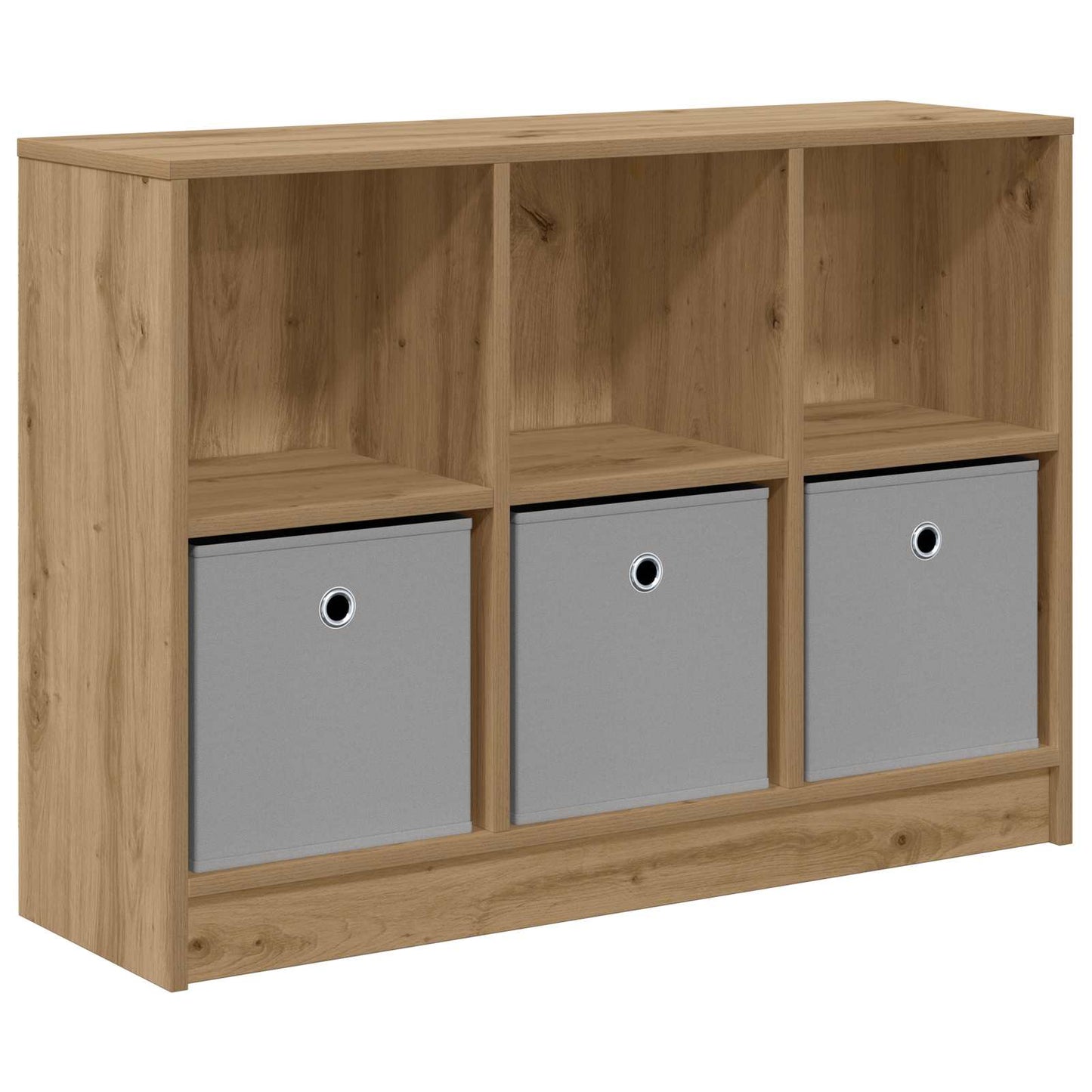 vidaXL Sideboard with Drawer Artisan Oak 88.5 x 27.5 x 63.5 cm