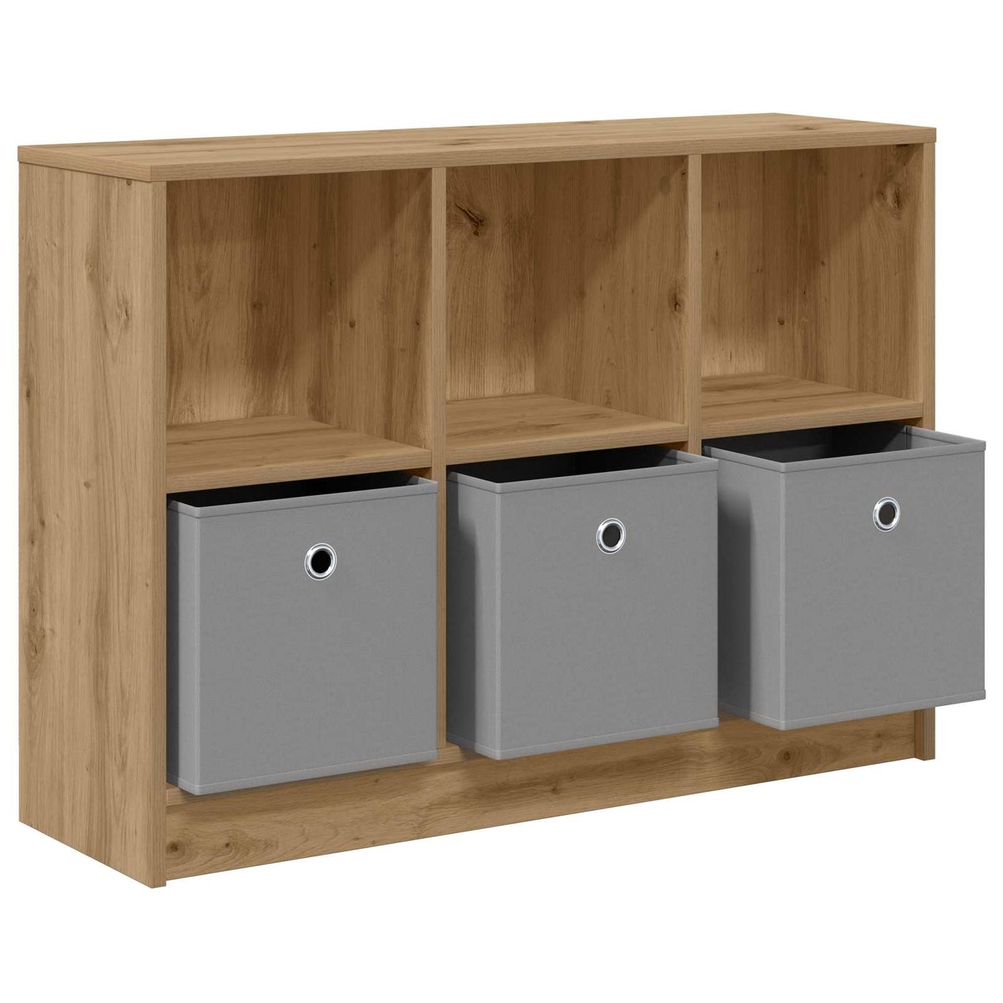 vidaXL Sideboard with Drawer Artisan Oak 88.5 x 27.5 x 63.5 cm