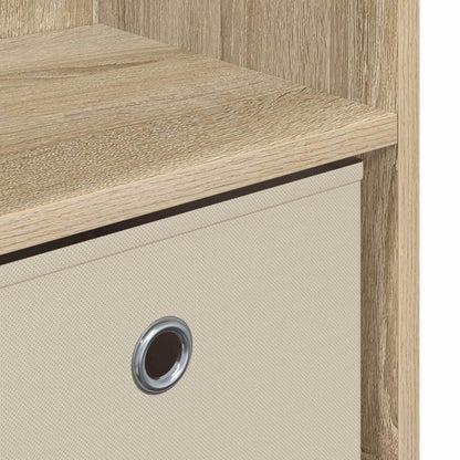 vidaXL Sideboard with Drawer Sonoma Oak 102 x 32 x 73.5 cm