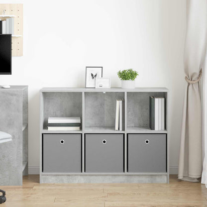 vidaXL Sideboard with Drawer Concrete Grey 102 x 32 x 73.5 cm