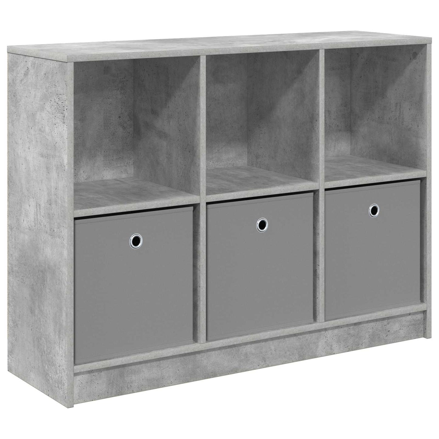 vidaXL Sideboard with Drawer Concrete Grey 102 x 32 x 73.5 cm