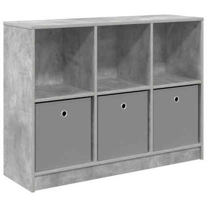 vidaXL Sideboard with Drawer Concrete Grey 102 x 32 x 73.5 cm