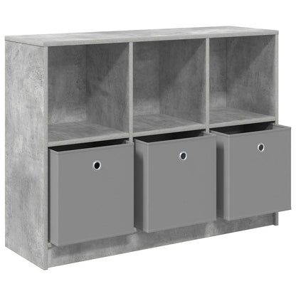 vidaXL Sideboard with Drawer Concrete Grey 102 x 32 x 73.5 cm