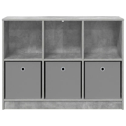 vidaXL Sideboard with Drawer Concrete Grey 102 x 32 x 73.5 cm