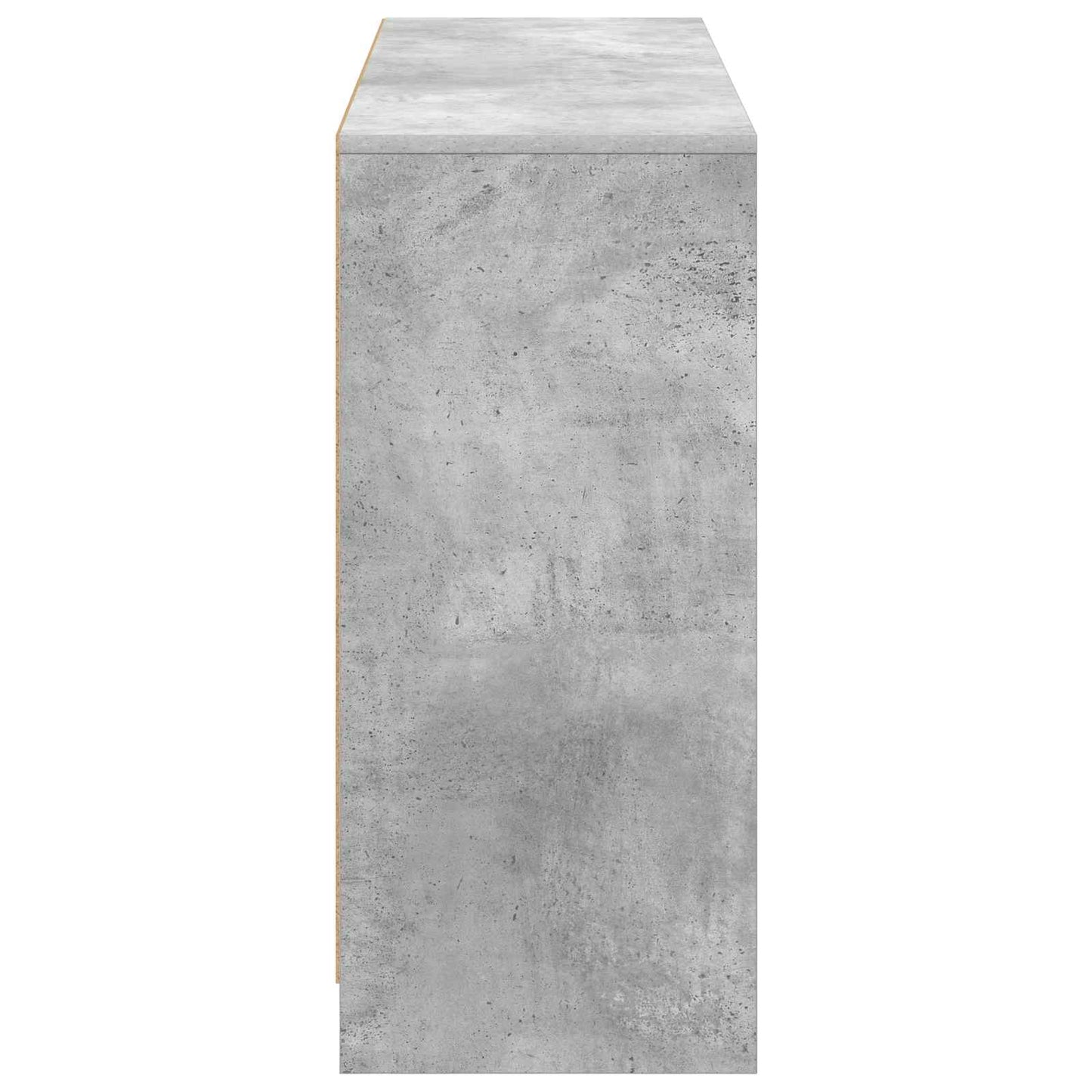 vidaXL Sideboard with Drawer Concrete Grey 102 x 32 x 73.5 cm