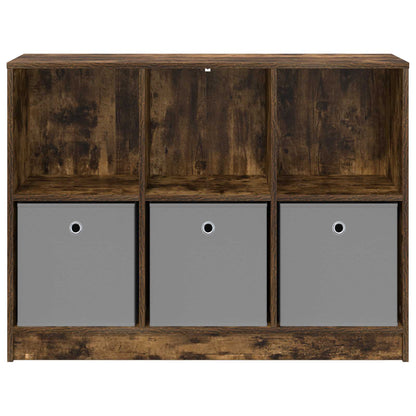 vidaXL Sideboard with Drawer Smoked Oak 102 x 32 x 73.5 cm
