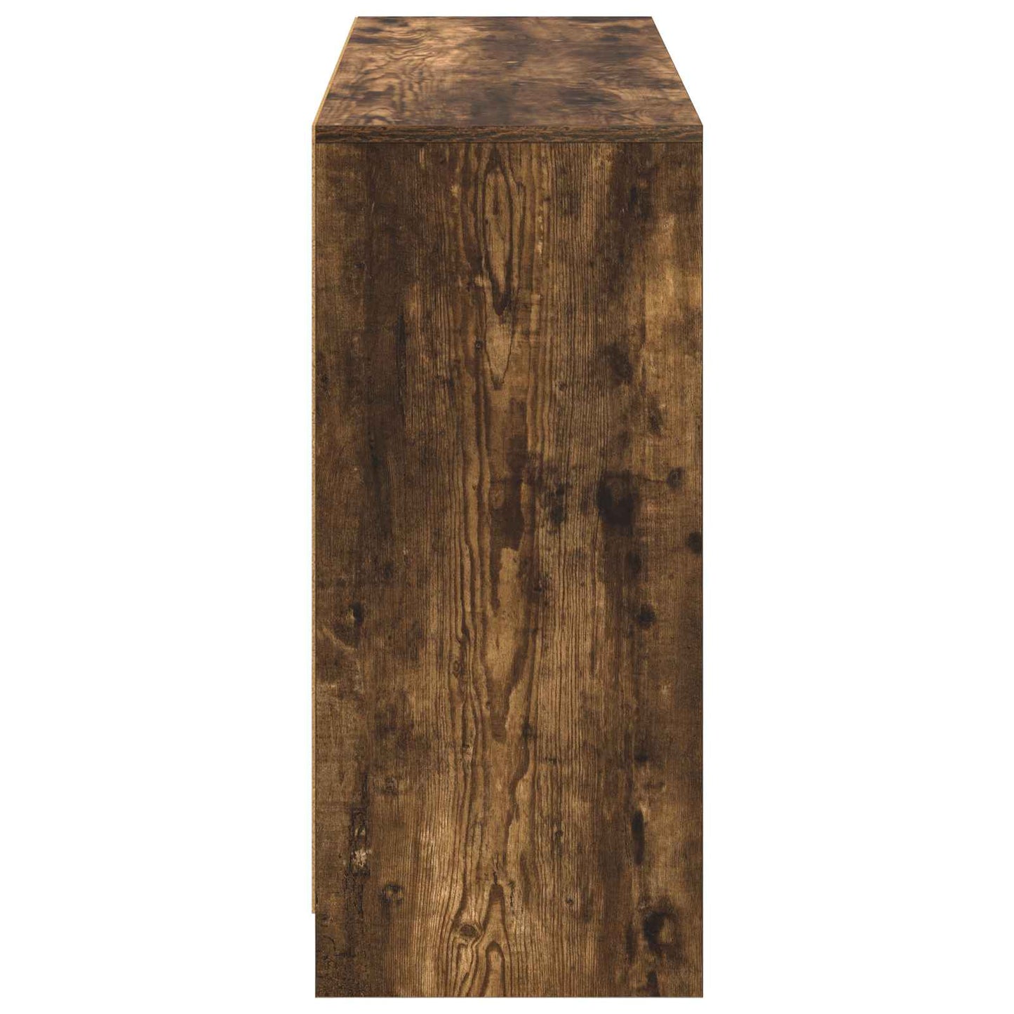 vidaXL Sideboard with Drawer Smoked Oak 102 x 32 x 73.5 cm