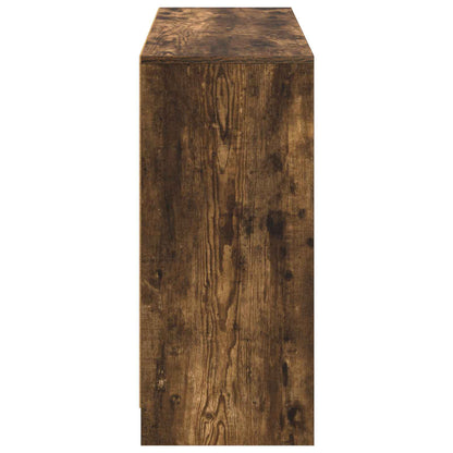 vidaXL Sideboard with Drawer Smoked Oak 102 x 32 x 73.5 cm