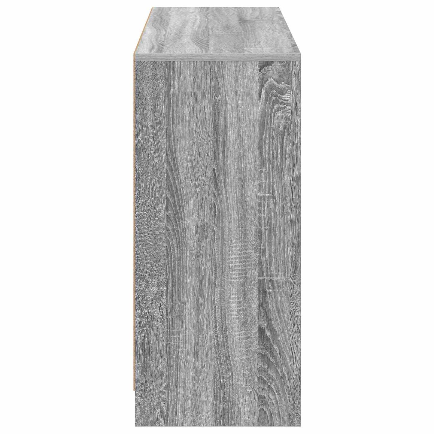vidaXL Sideboard with Drawer Grey Sonoma 102 x 32 x 73.5 cm