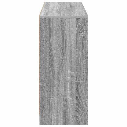 vidaXL Sideboard with Drawer Grey Sonoma 102 x 32 x 73.5 cm